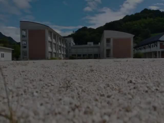 江田島小 上空からの景色（動画）